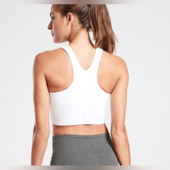 Athleta A-C Conscious Crop // White NWT Medium - Picture 2 of 8